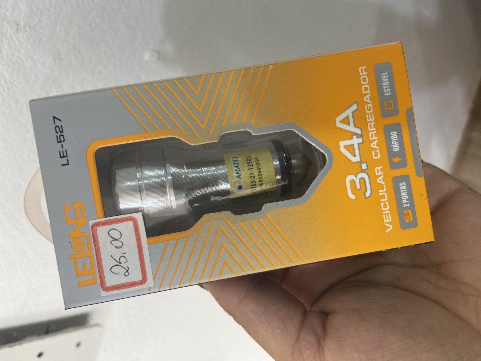 Fonte veicular 3.4A LE-527