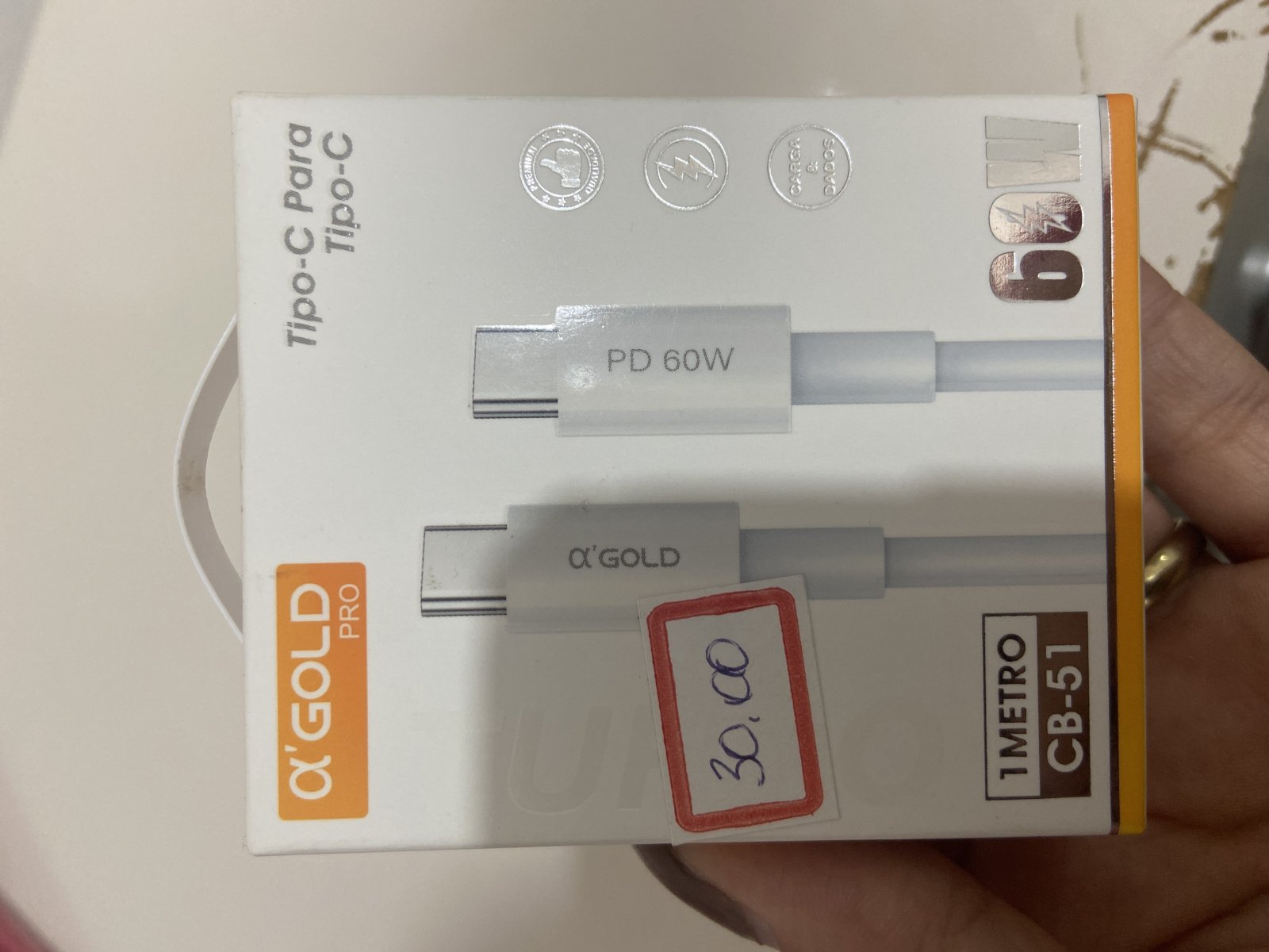 Cabo Agold Type-C/Type-C CB-51