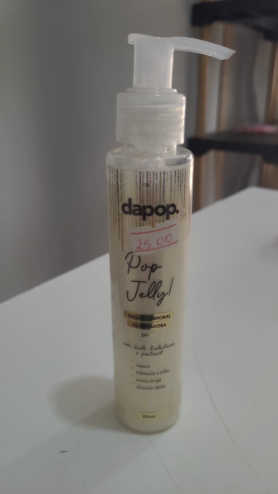 Geleia Corporal Iluminador Pop Jelly Dapop-Pearl