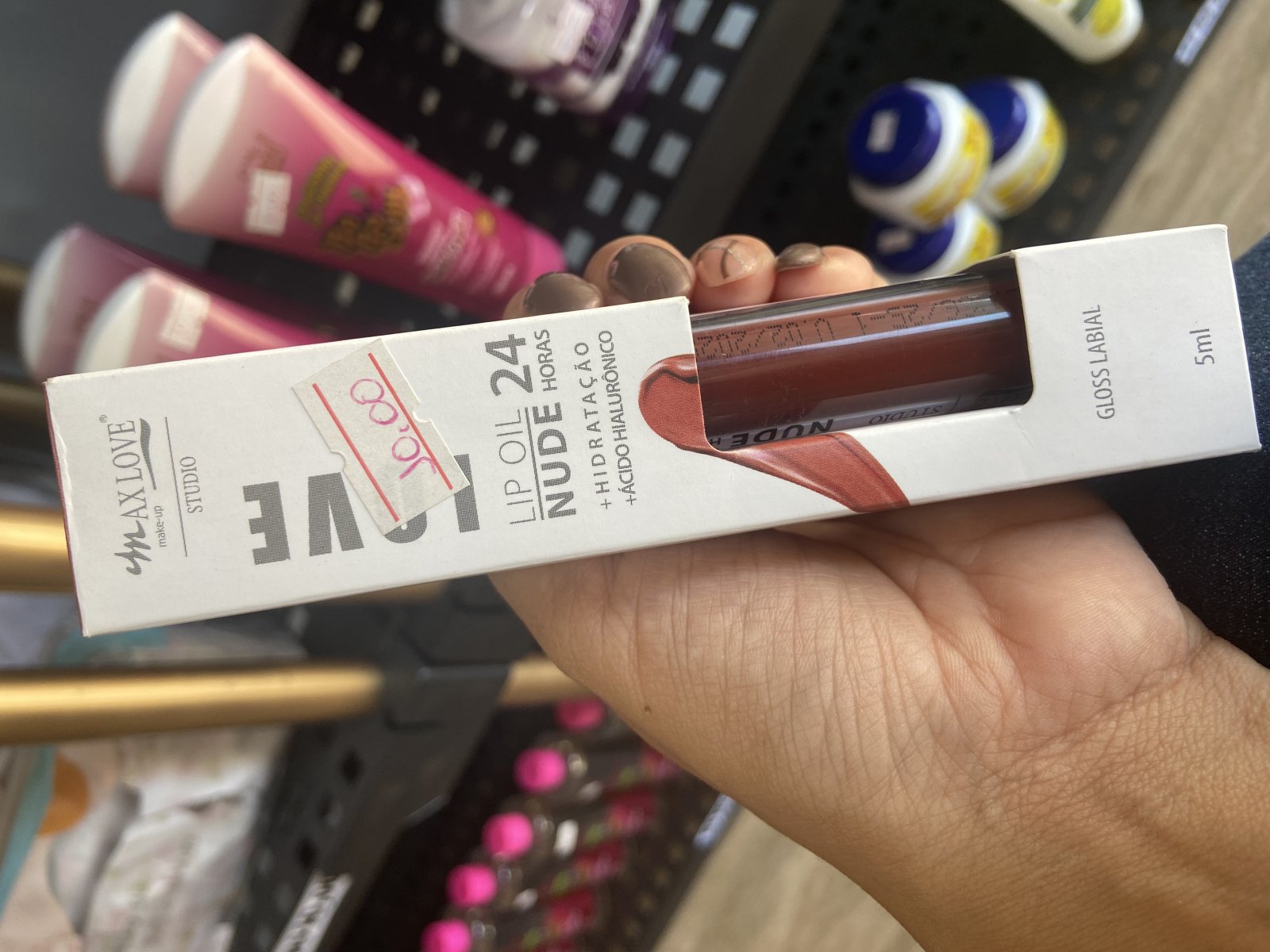 Love Lip Oil Nude 24H Max Love