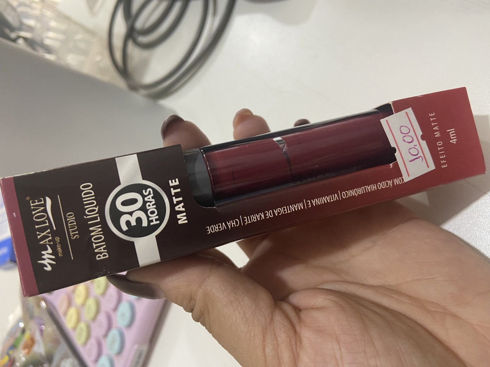 Batom Liquido Matte 30H COR 603