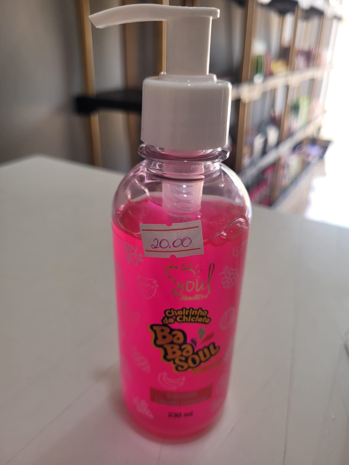 Sabonete Liquido Corporal Babasoul Tutti-Frutti Soul 230ML