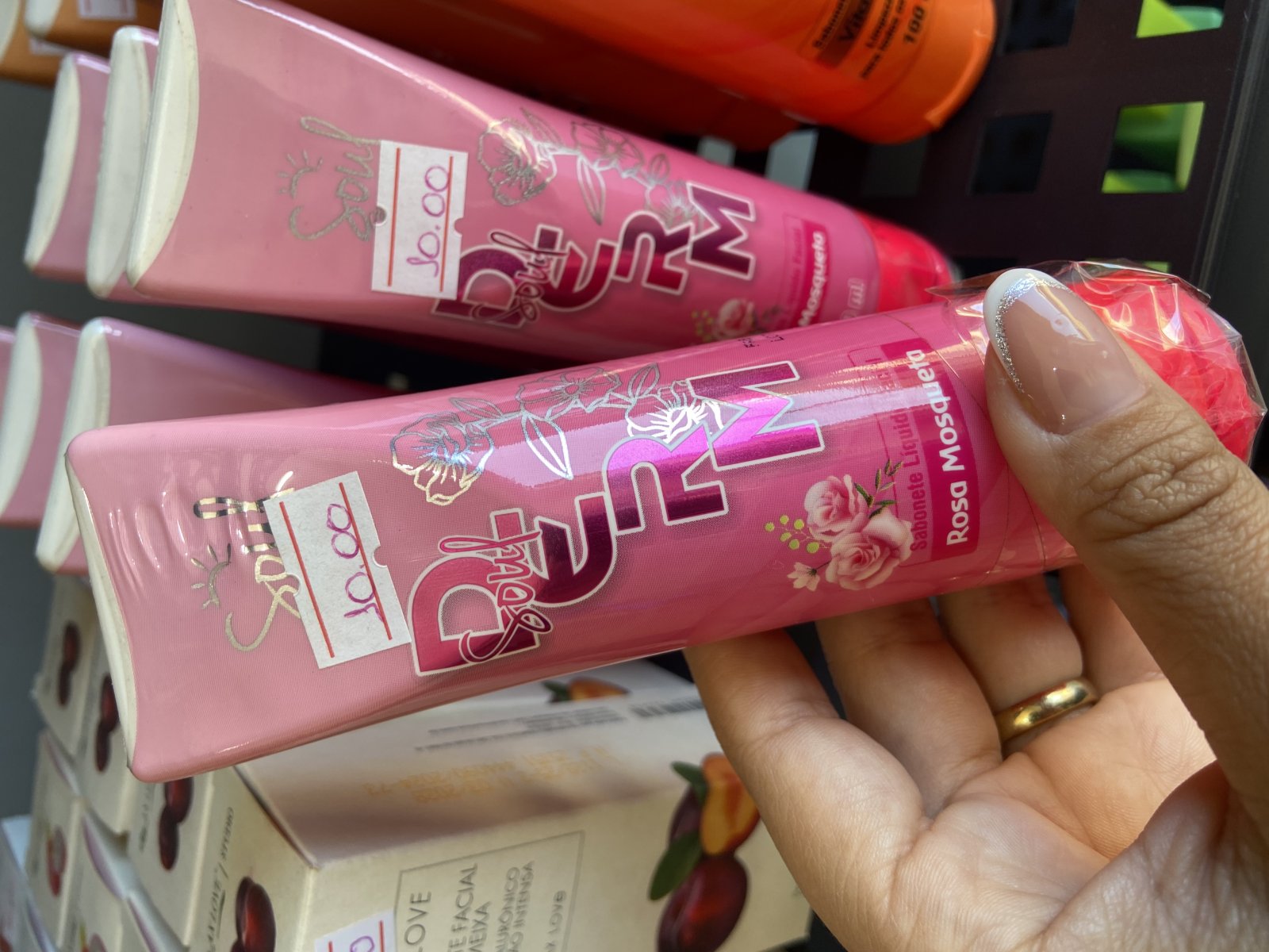 Sabonete Facial Rosa Mosqueta 100Ml Soul