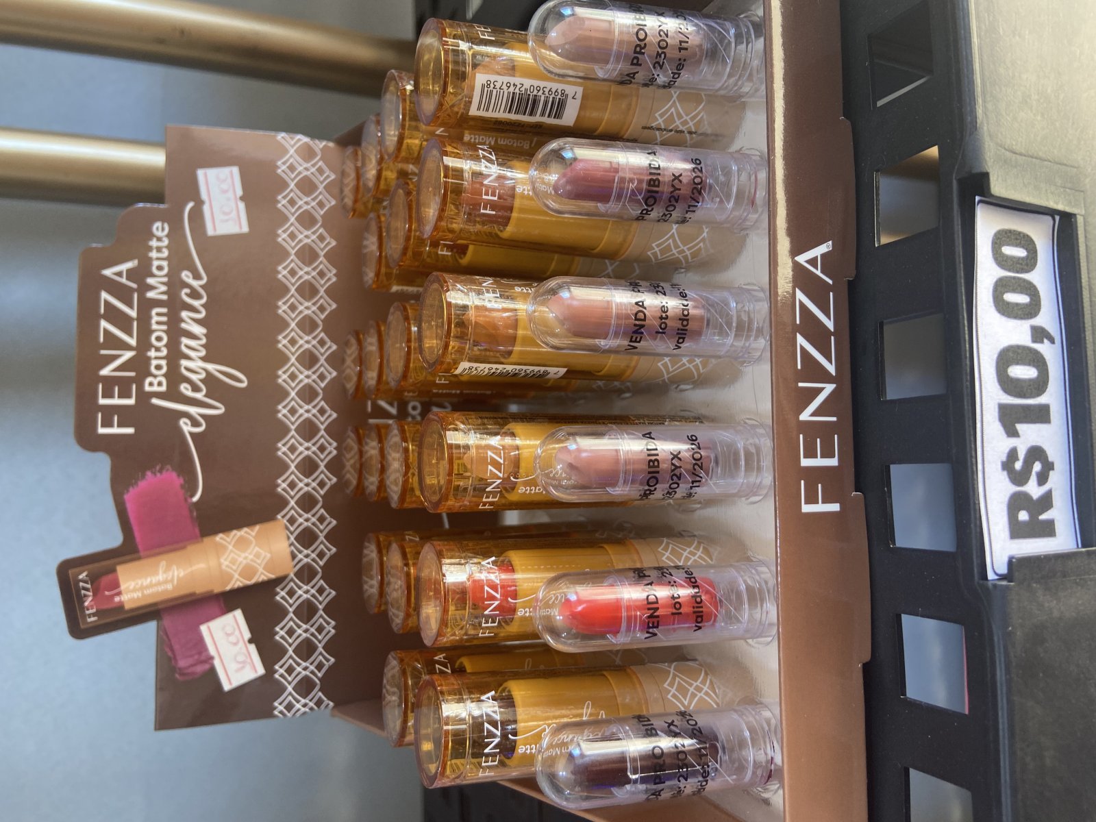 Batom Matte Elegance 24 cores