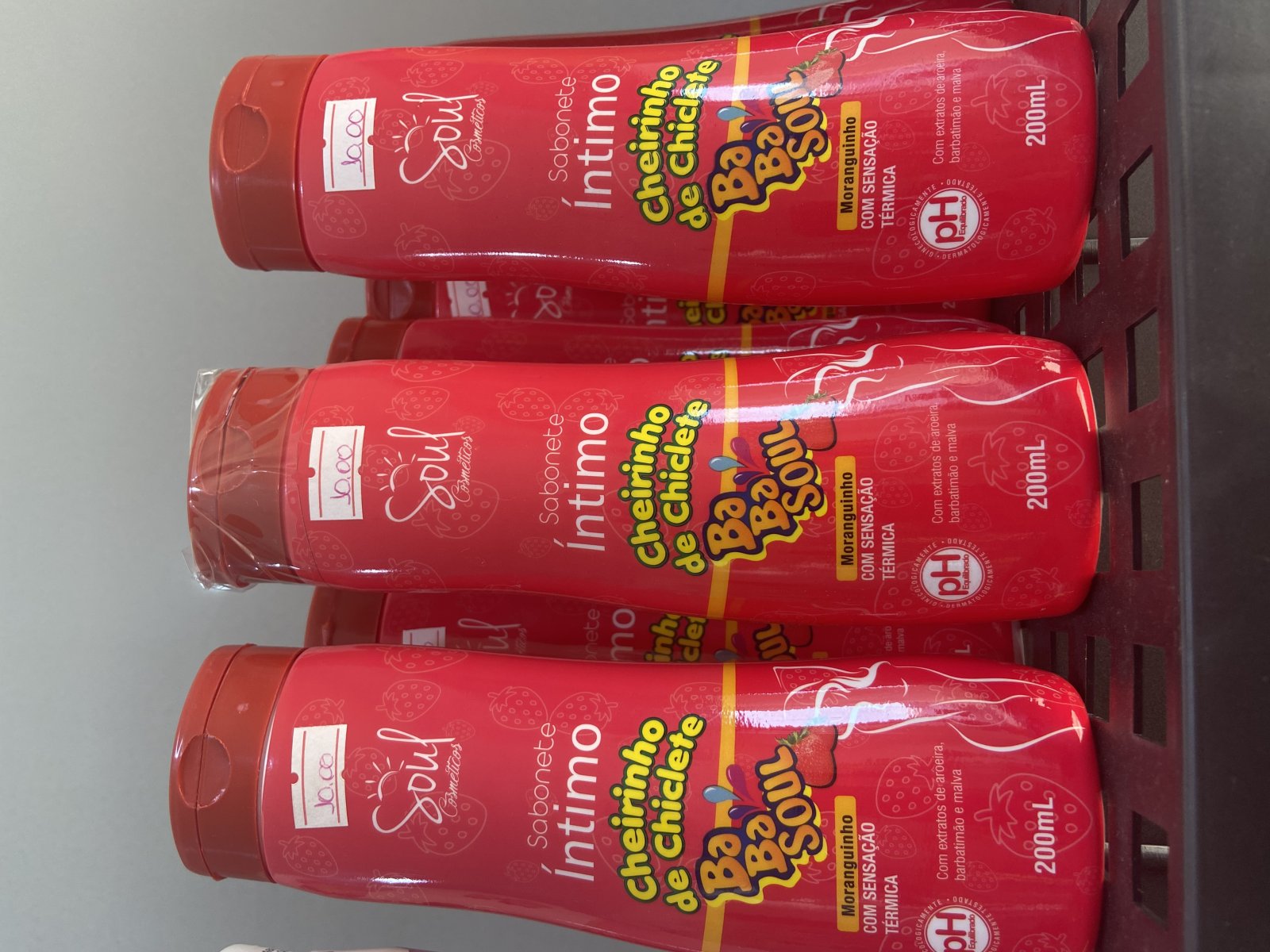 Sabonete Intimo Babasoul Moranguinho 200ml