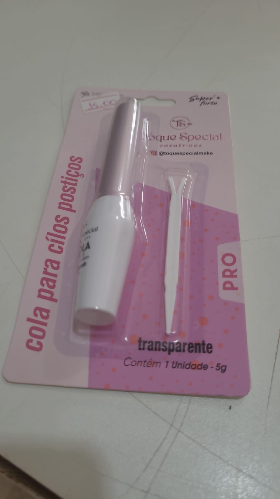 Cola Para Cilios Transparente