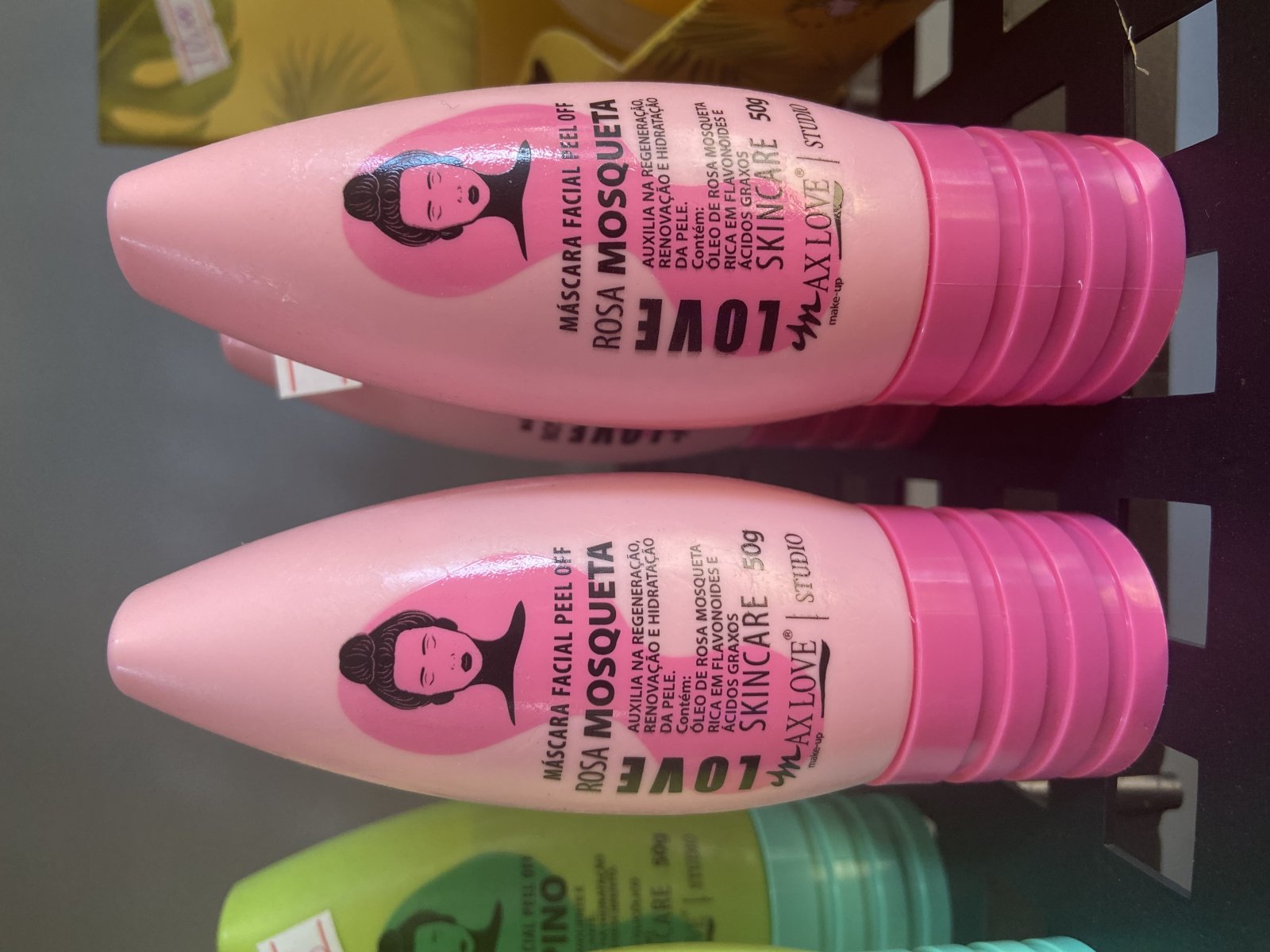 Mascara Facial Peel Off Rosa Mosqueta