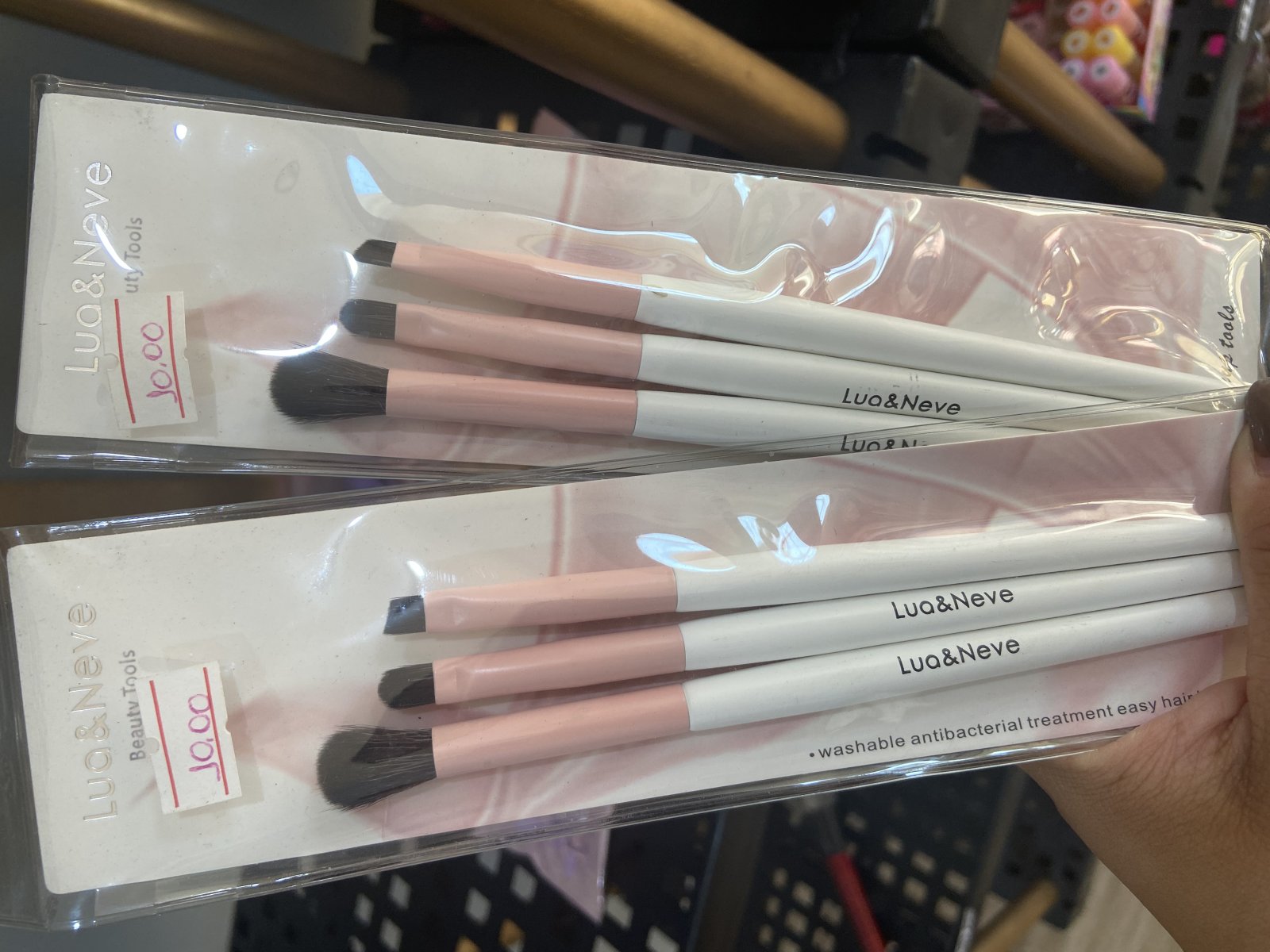Kit 3 Pinceis de Sombra Lua & Neve