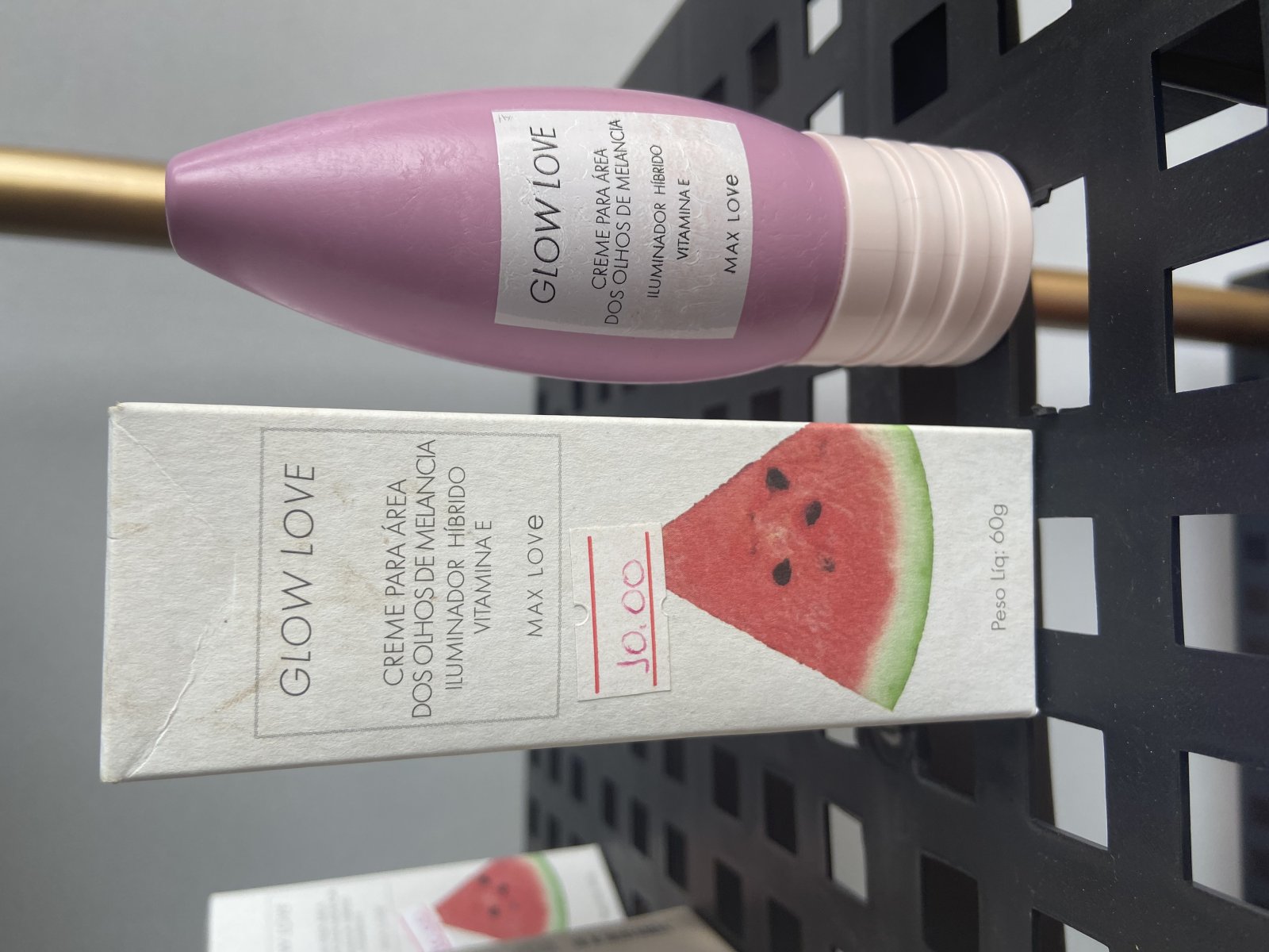 Creme Para Area dos Olhos Glow Love- Melancia
