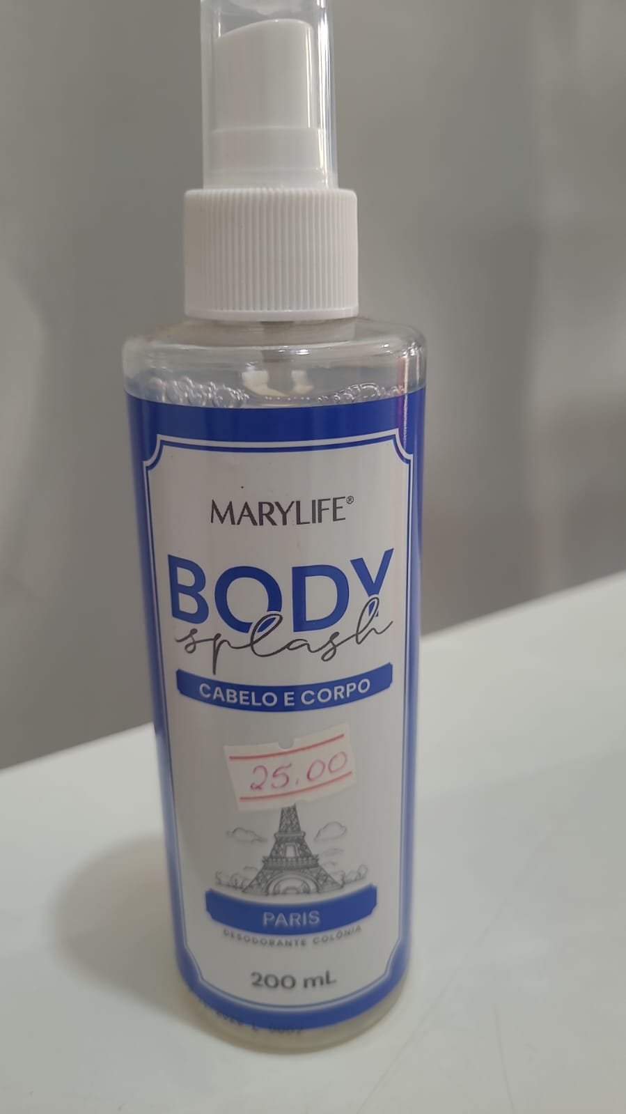 Body Splash Cabelo e Corpo Paris Mary Life