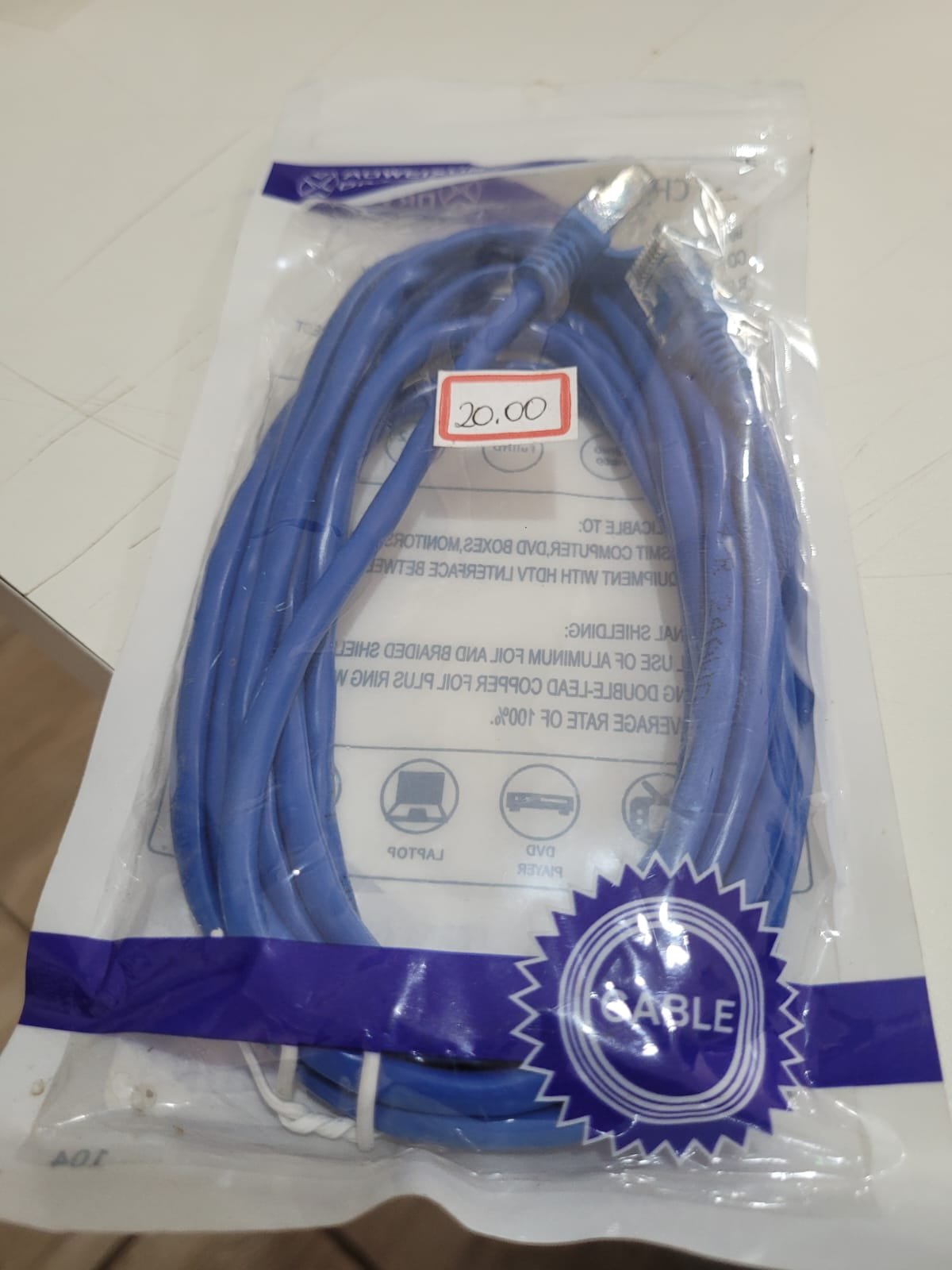 Cabo RJ45 WX-3M