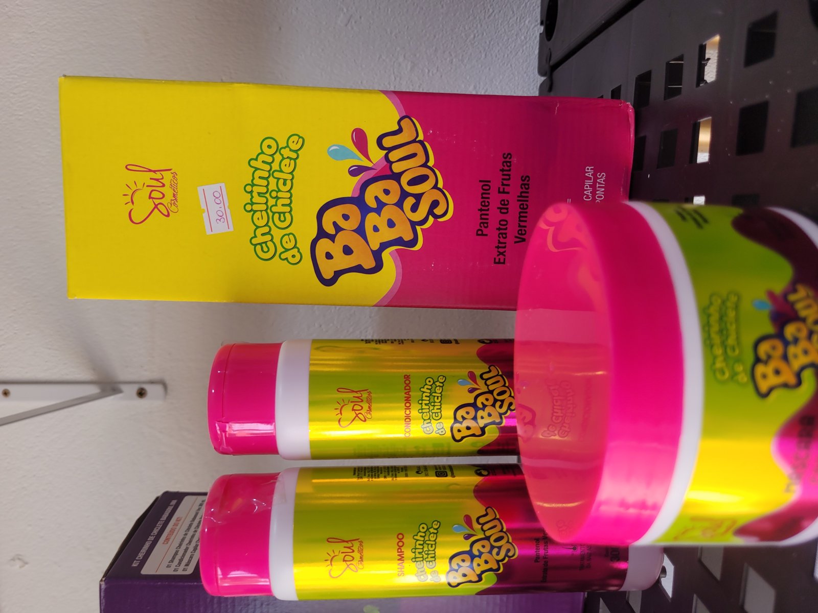 Kit Capilar 3 itens Tutti-Fruti Soul