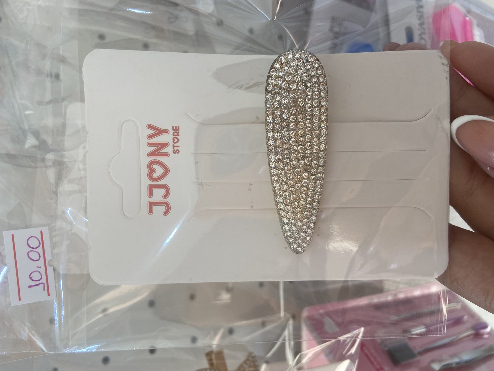 Prendedor de Cabelo Strass
