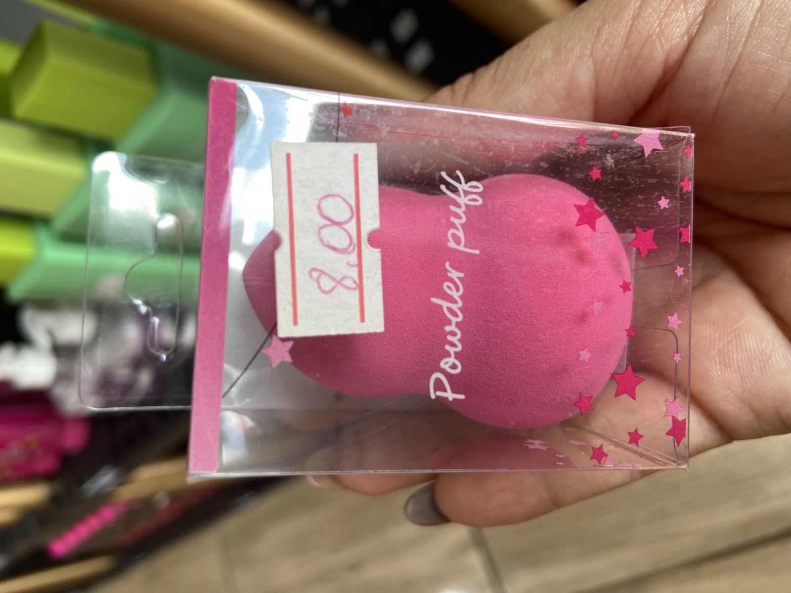 Esponja para Maquiagem Cores Sortidas