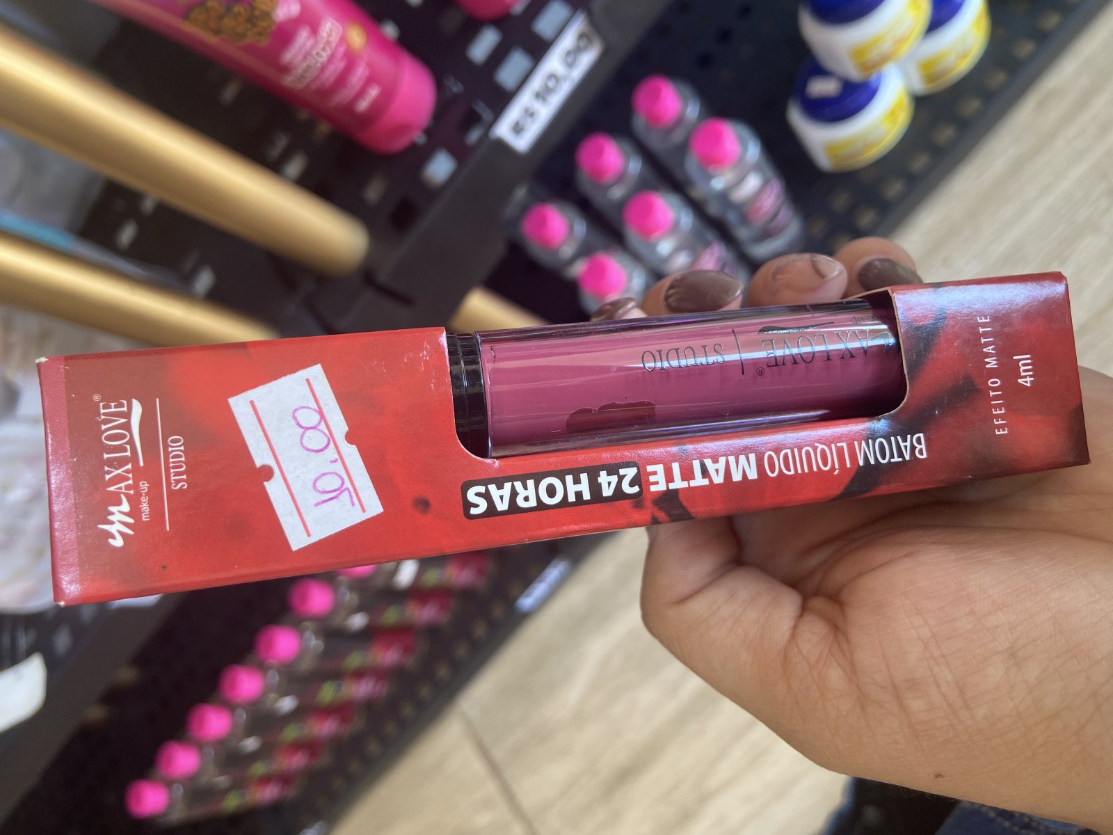 Batom Liquido Matte 24H Max Love- Cor 37