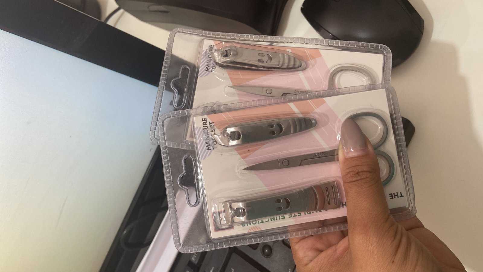 KIT 3 ITENS MANICURE