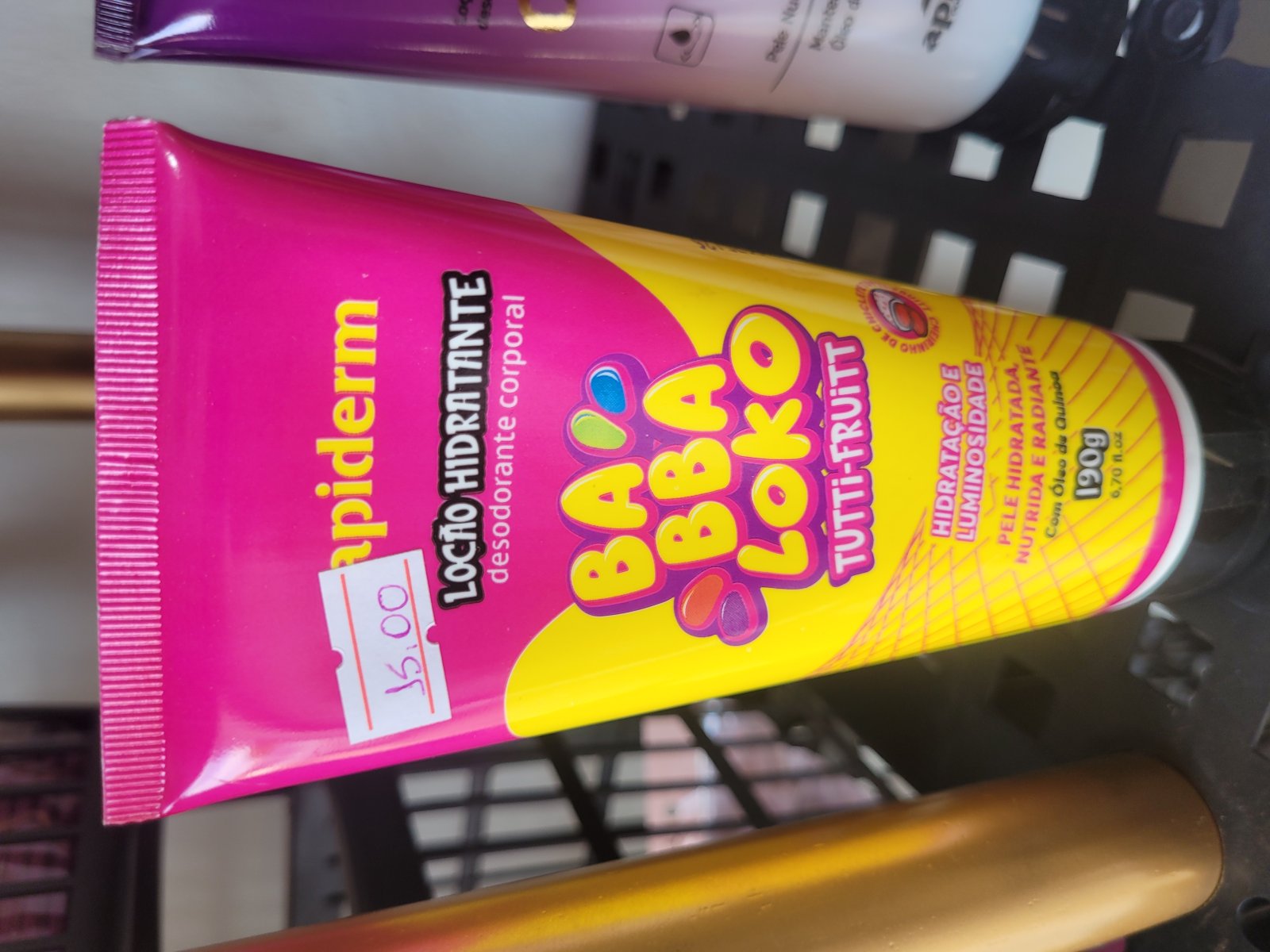 Loção Hidratante Babbaloko Tutti-fruitt Apiderm
