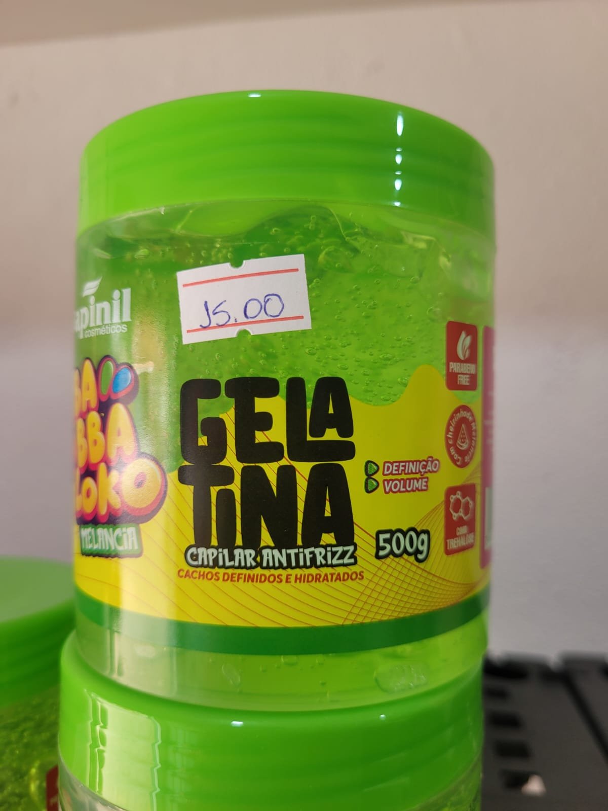 Gelatina Capilar Babbaloko Melancia- Apinil