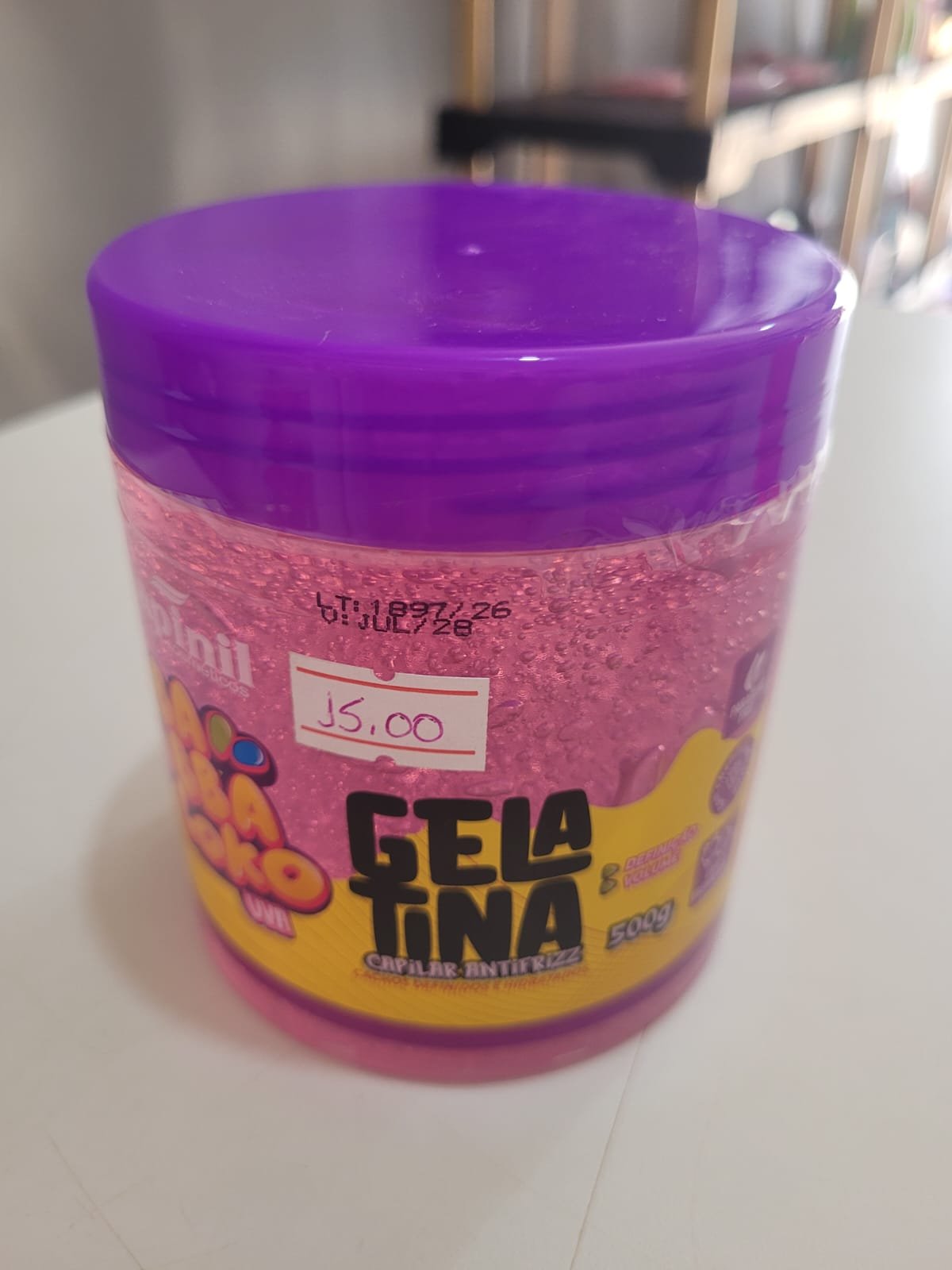 Gelatina Capilar Babbaloko Uva- Apinil