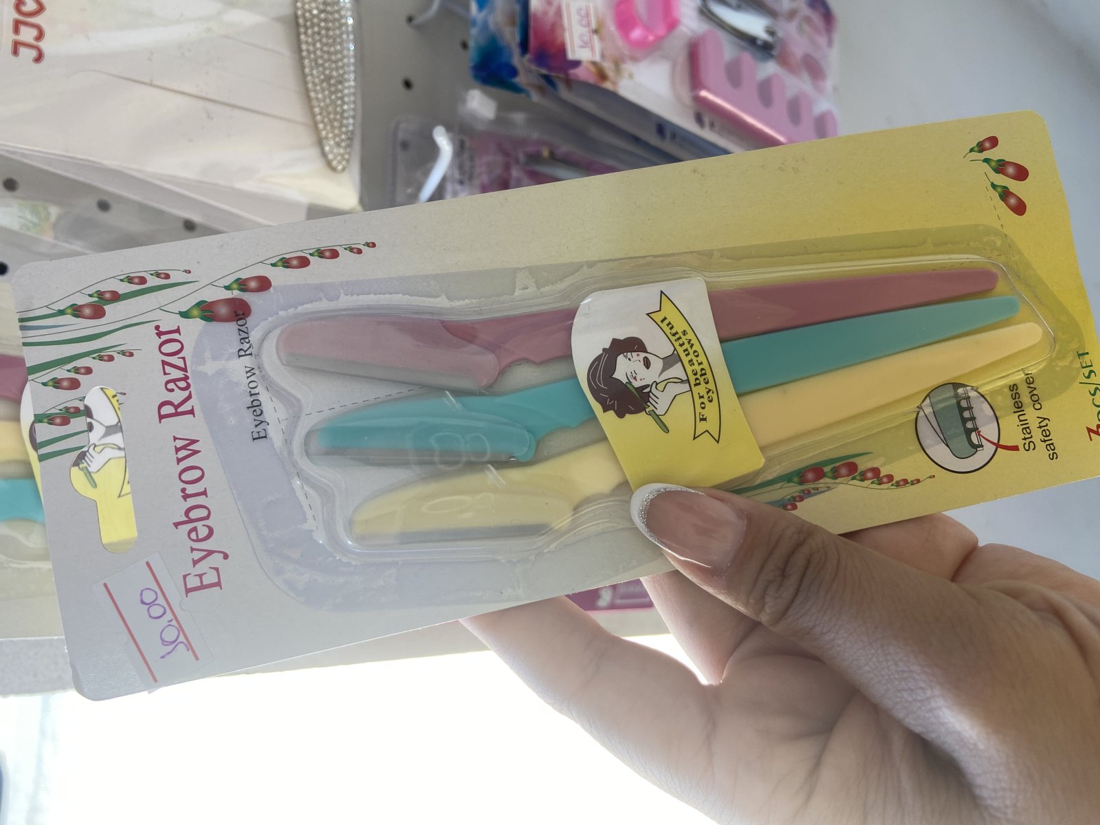 Kit com 3 Navalhas