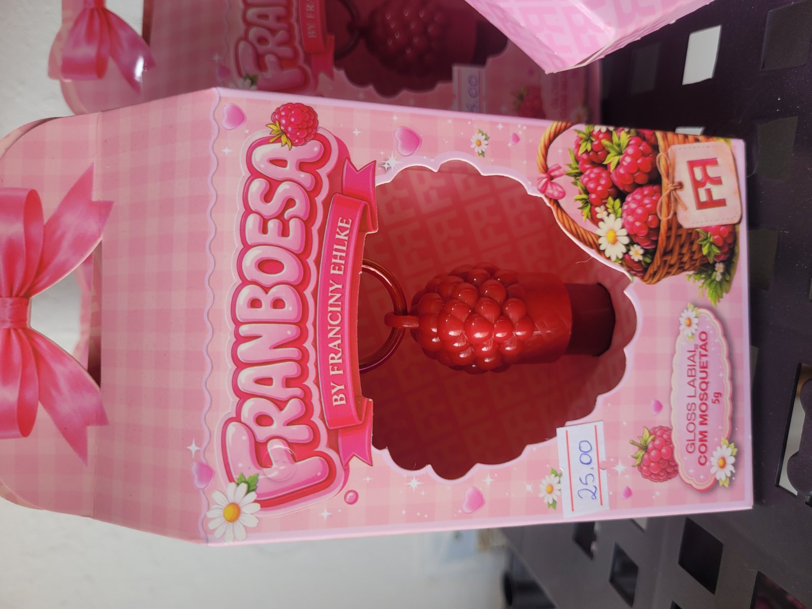 Gloss Labial Framboesa