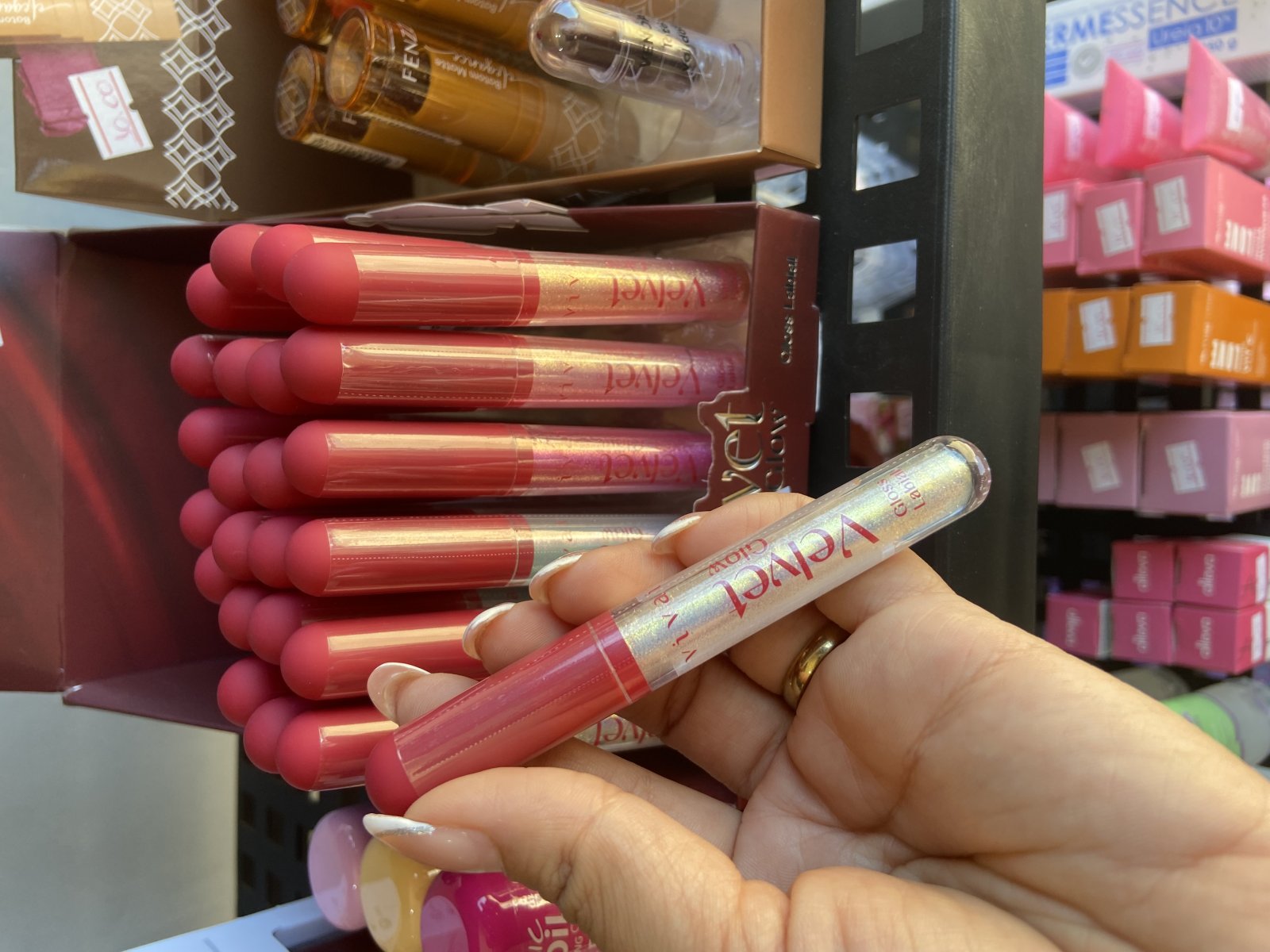Gloss Velvet Glow/Vivai/cores sortidas
