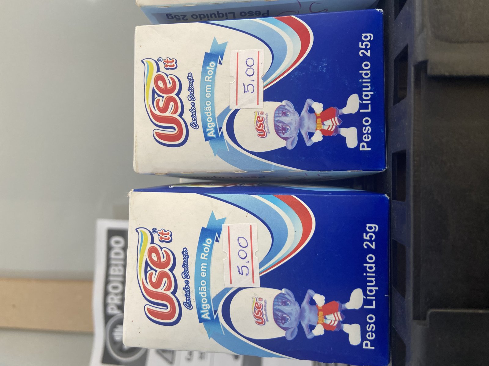 Algodão em rolo 25G
