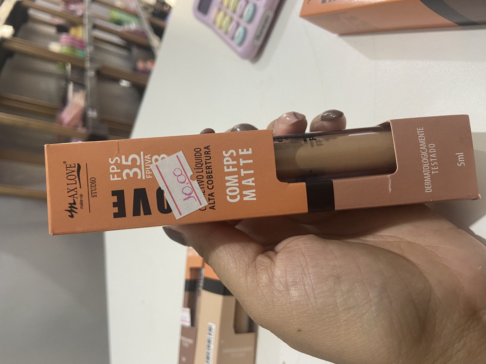 Corretivo Liquido Matte COR 107 Max Love