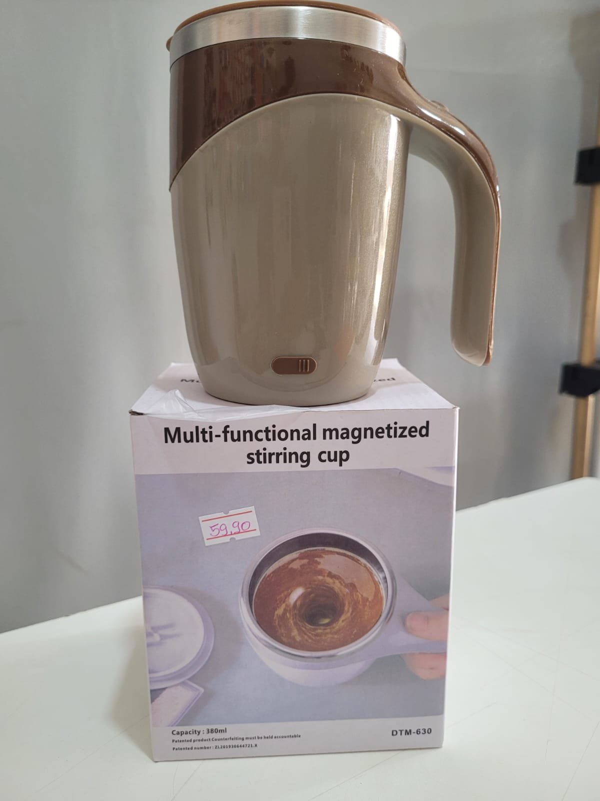 Caneca Misturadora Magnetica