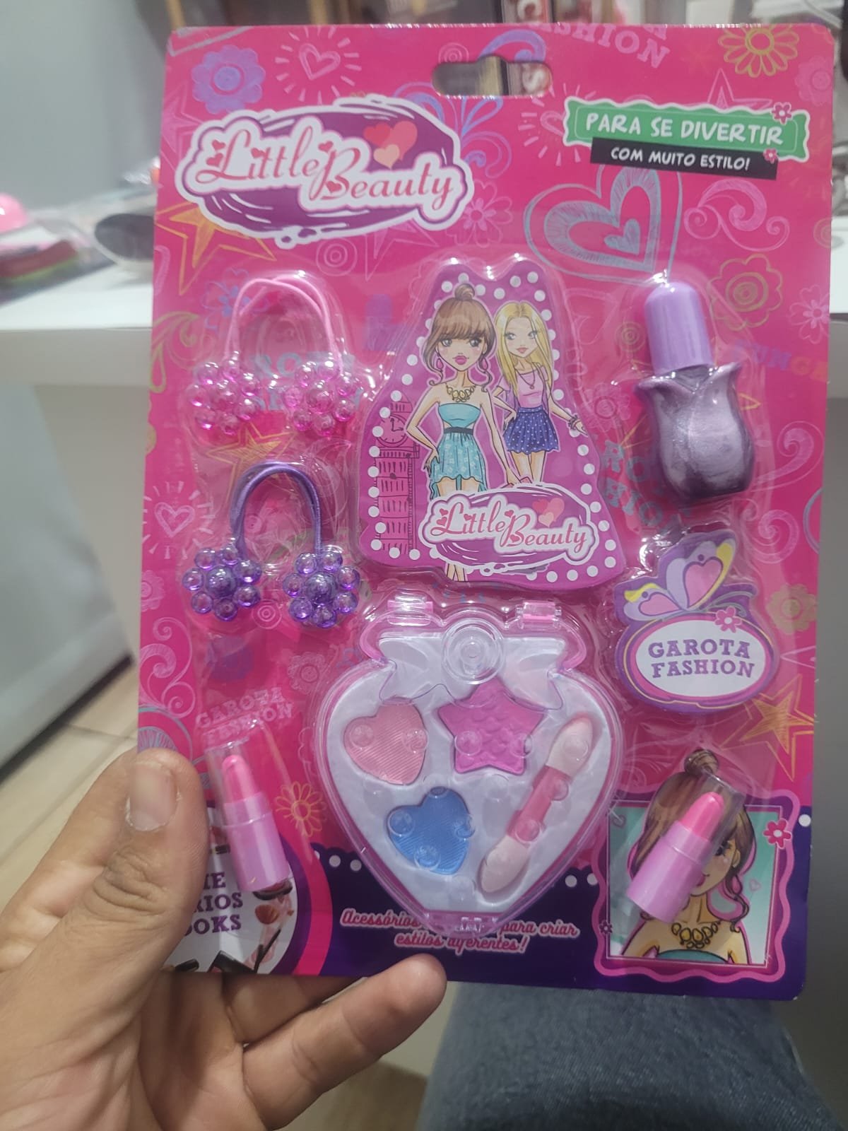 KIT MAQUIAGEM INFANTIL