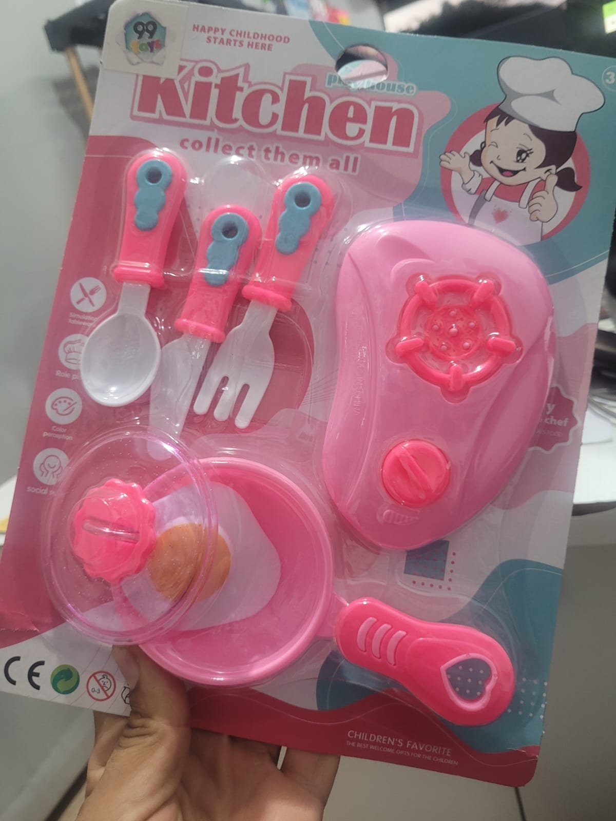 BRINQUEDO EM PLASTICO KIT COZINHA