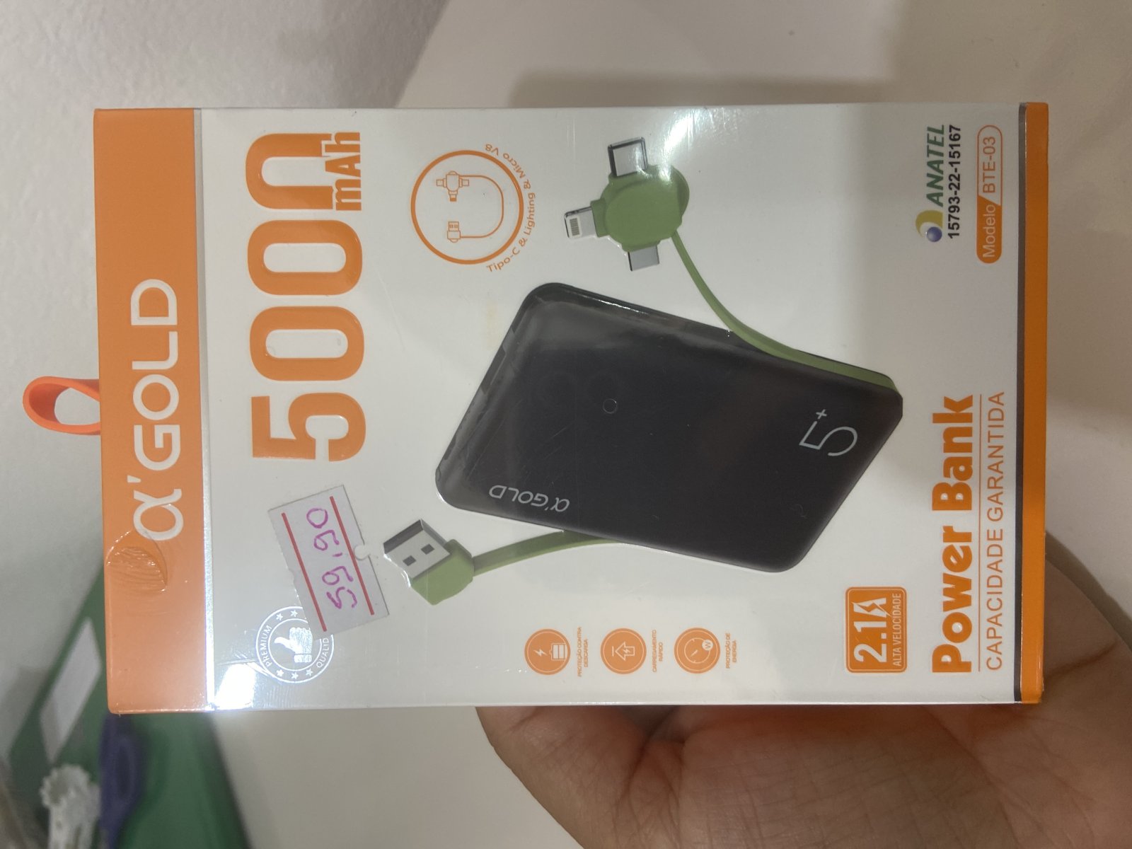 Power Bank 5000MAH